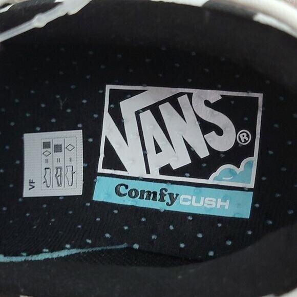 Vans ComfyCush Slip Skool Black & White Checkered Unisex Skateboard Sneakers NEW - Picture 8 of 10